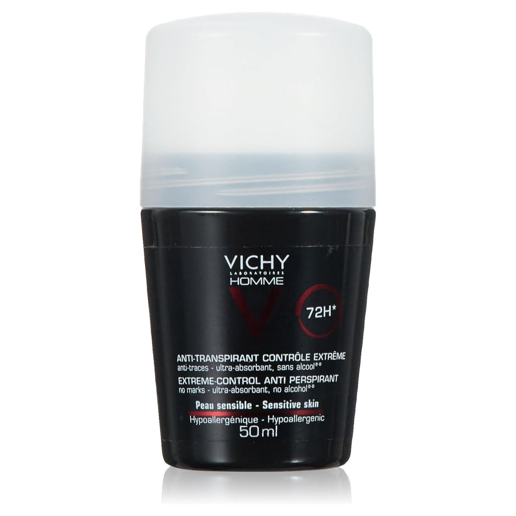 Vichy Homme Anti Perspirant Soothing Effect Deodorant, 50 ml