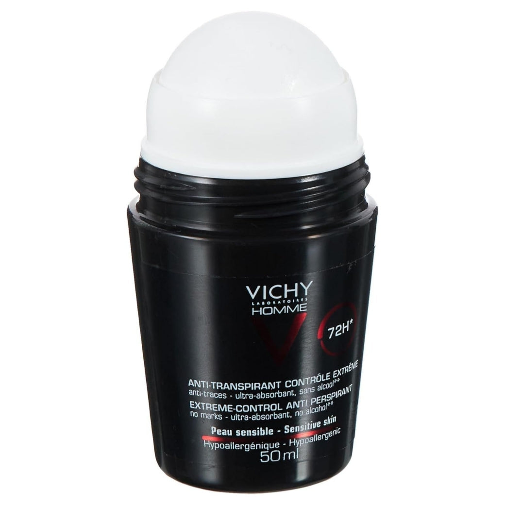 Vichy Homme Anti Perspirant Soothing Effect Deodorant, 50 ml