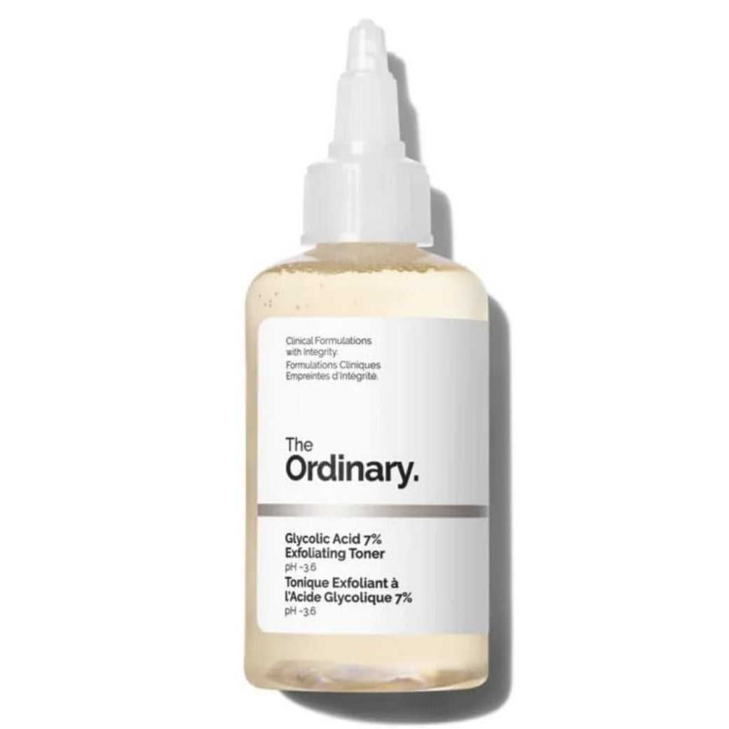 مجموعة The Ordinary Glycolic Toning, Peeling Solution, Niacinamide Combo Pack