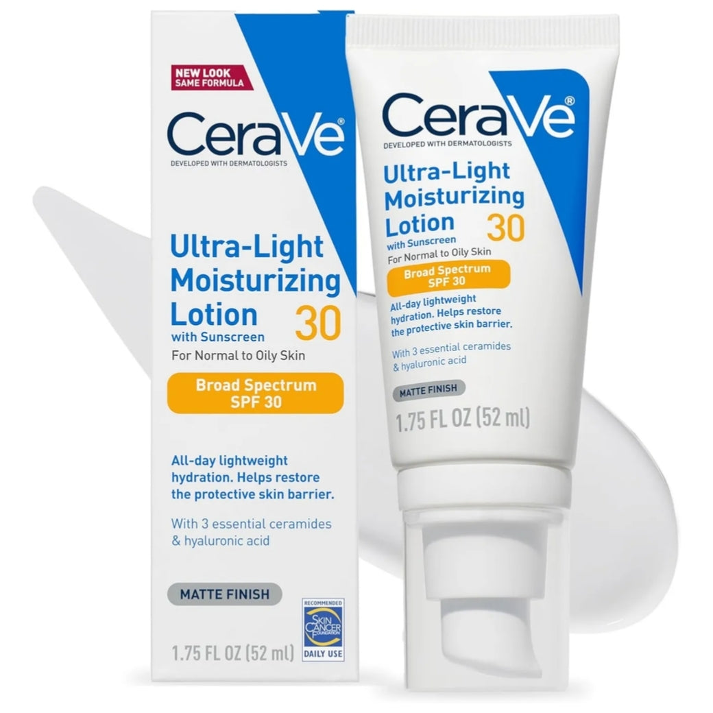 CERAVE Ultra Light Moisturizing Lotion SPF 30