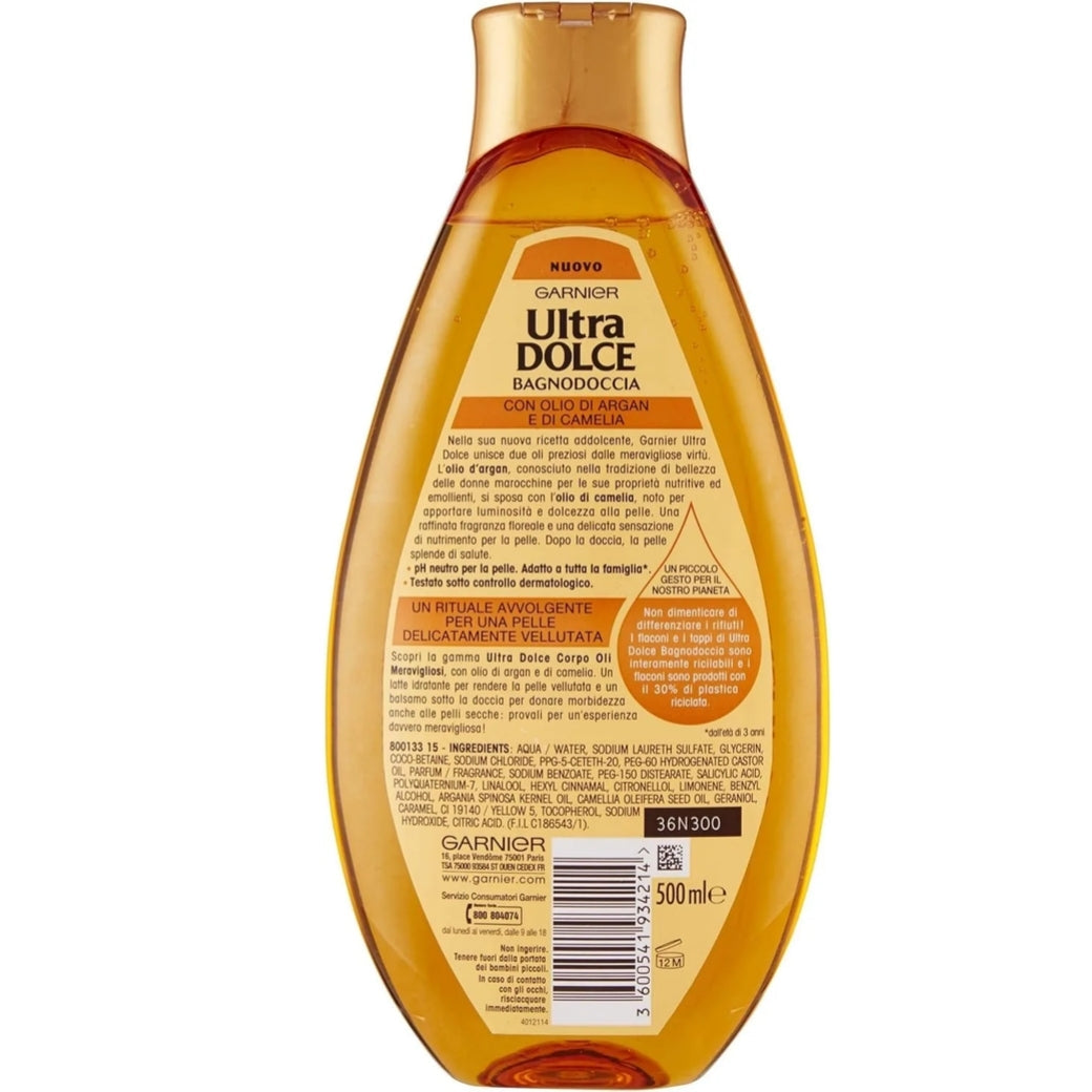 Garnier Ultra Dolce Super Sweet Ultra Gentle Bath Shower