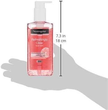 Neutrogena Refreshingly Clear Facial Wash with Pink Grapefruit and Vitamin C, 200ml