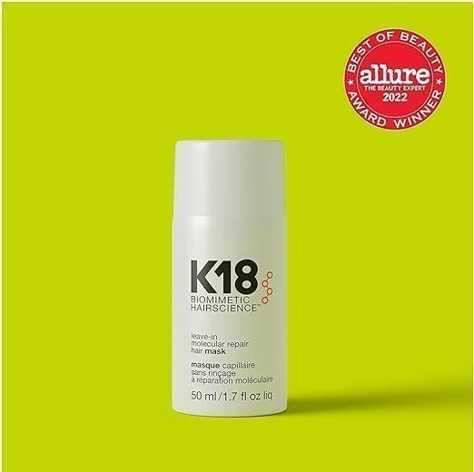 K 18 leave in Molecular Repair Hair Mask