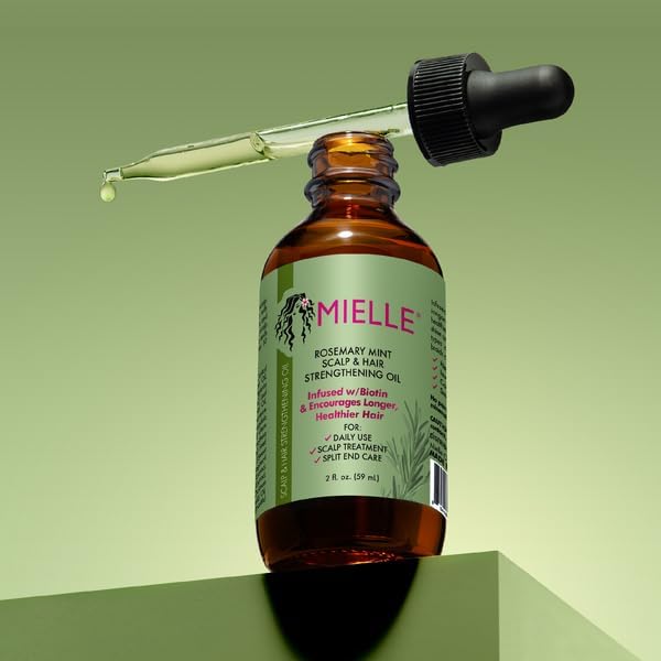 MIELLE ROSEMARY MINT, SCALP & HAIR OIL