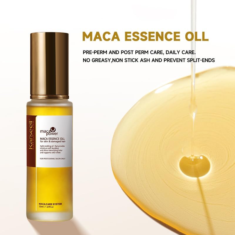 Karseell Maca Essence oil for damaged Hair effectively repair dry hair 50 ml