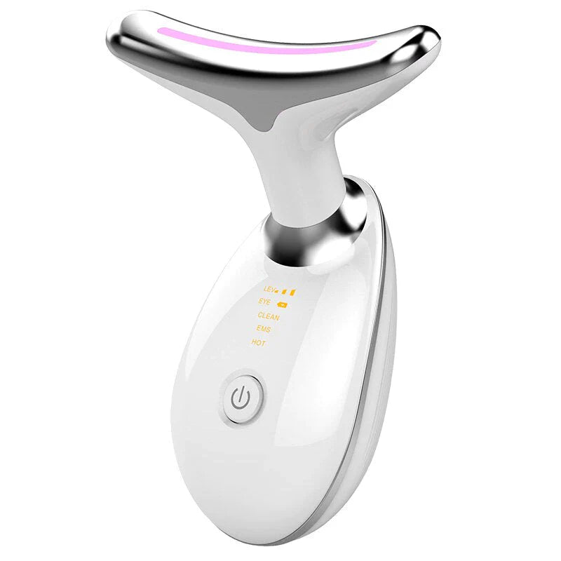 Face Neck Firming Wrinkle Removal Tool, Micro-Glow Portable Handset