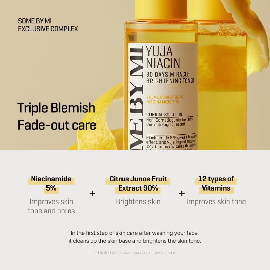 SOME BY MI Yuja Niacin Brightening Toner 150ML