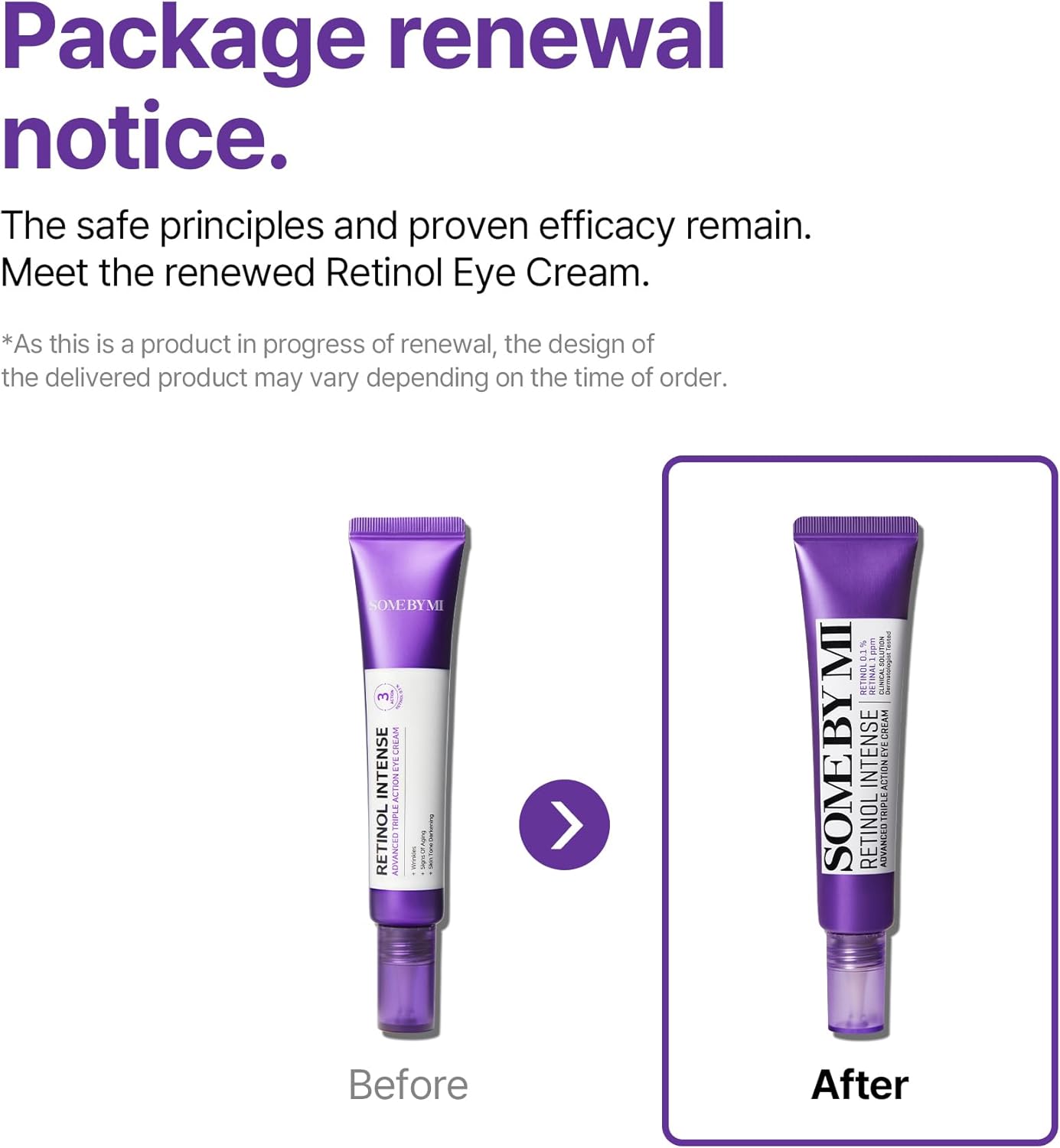 SOME BY MI Retinol Intense Advanced Triple Action Eye Cream 30 ml