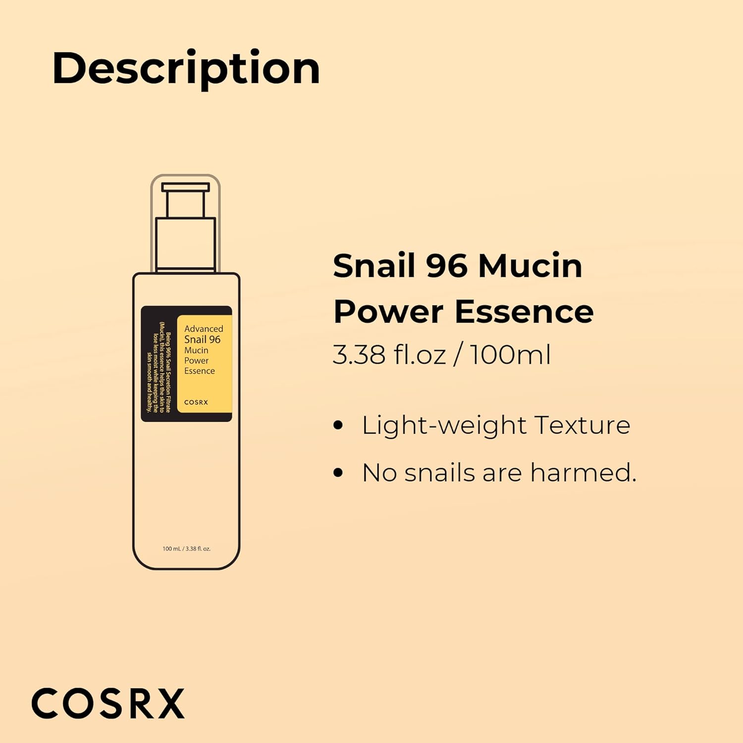 COSRX Advance Snail 96 Mucin Power Essence