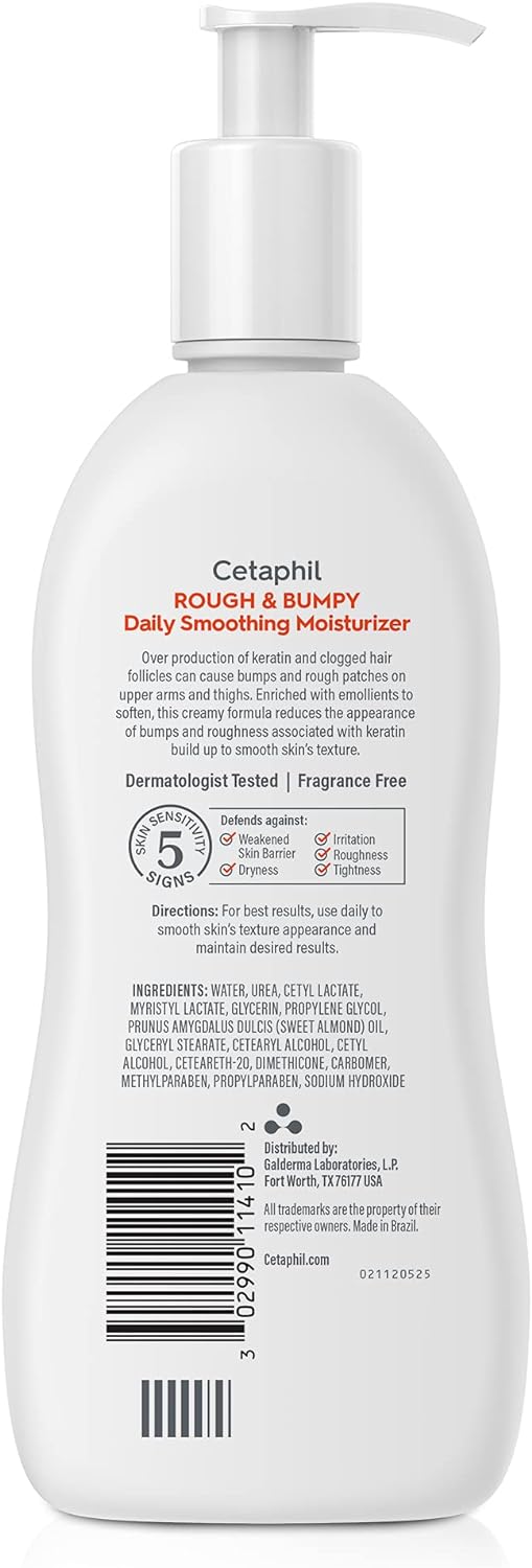 CETAPHIL Daily Smoothing Moisturizer for Rough & Bumpy Skin