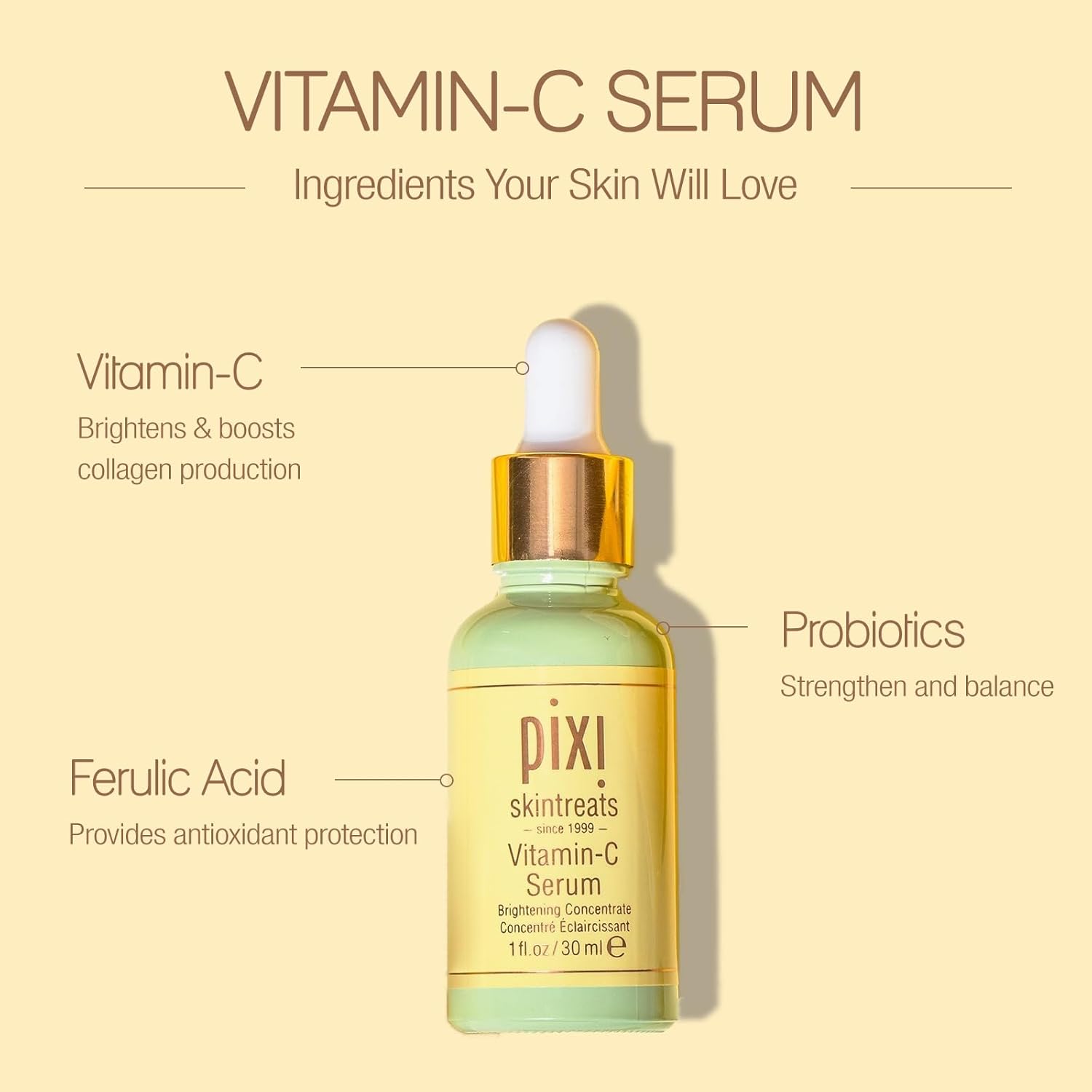 Pixi Vitamin-C Serum Brigthening Serum 30ml