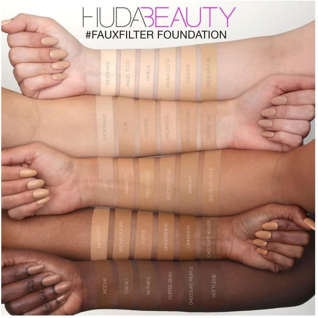 Huda Beauty Faux Filter Foundation in Latte 300N