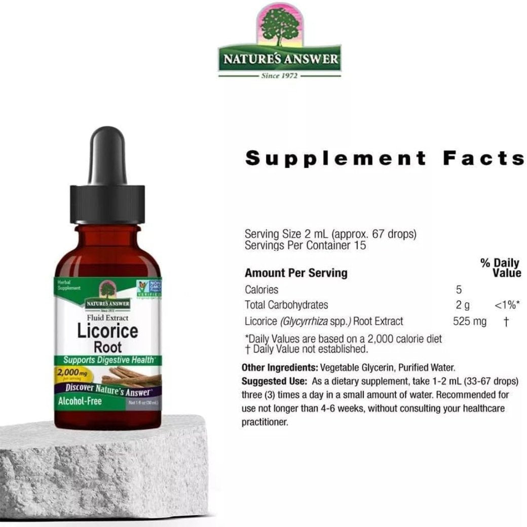 NATURES ANSWER LICORICE ROOT