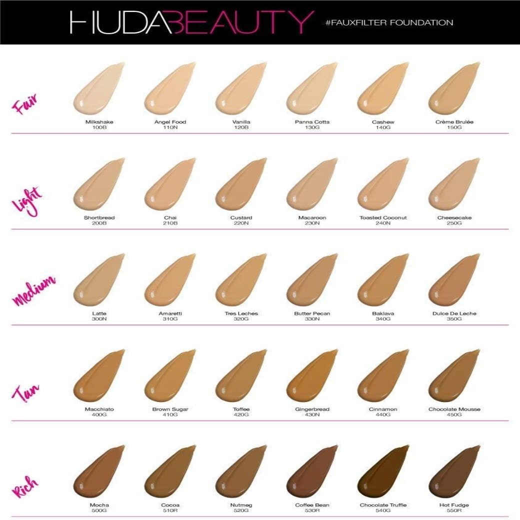 Huda Beauty Faux Filter Foundation in Latte 300N