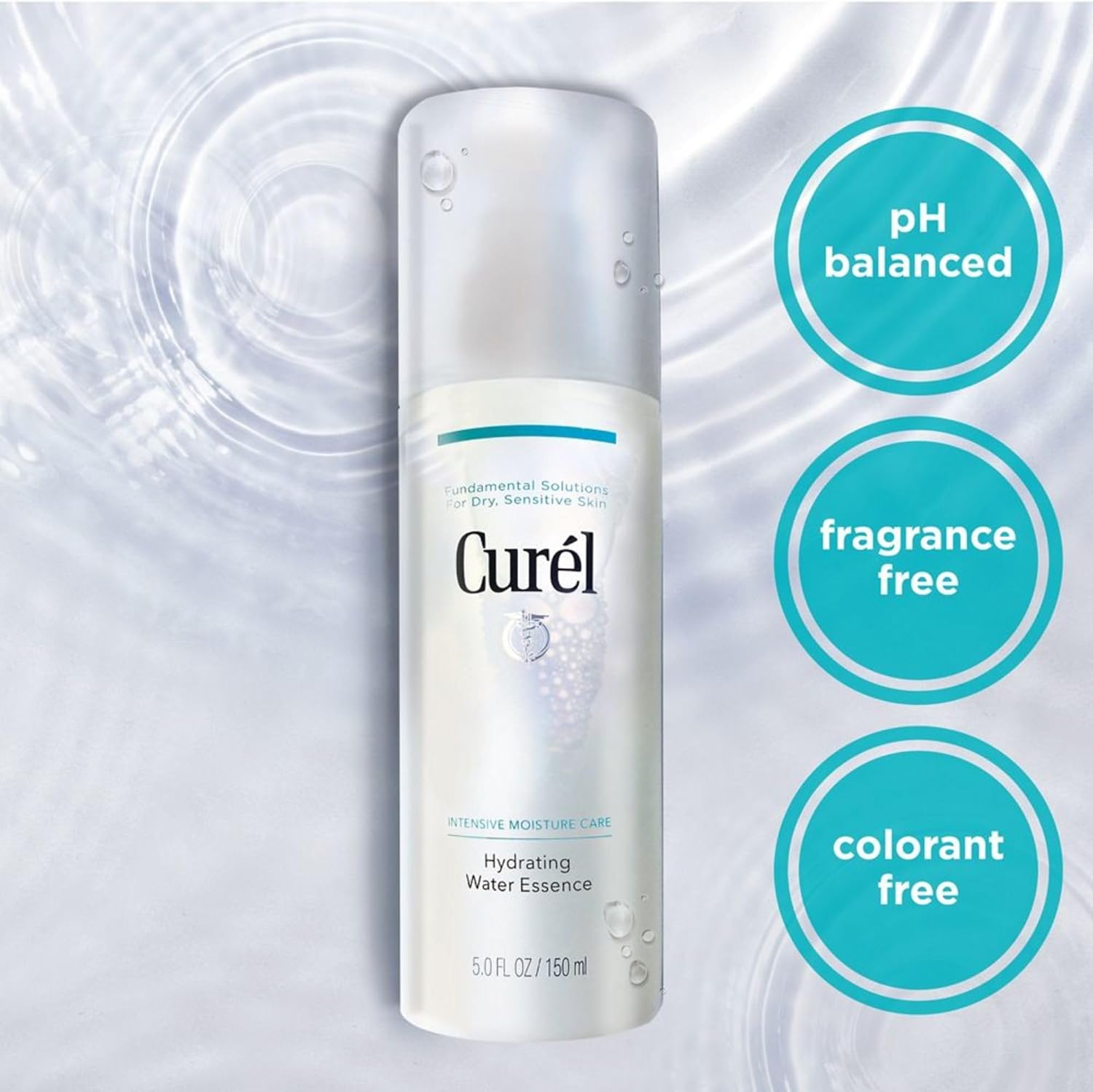 CUREL Moisture Facial Lotion Enrich, Hydrating Water Essence