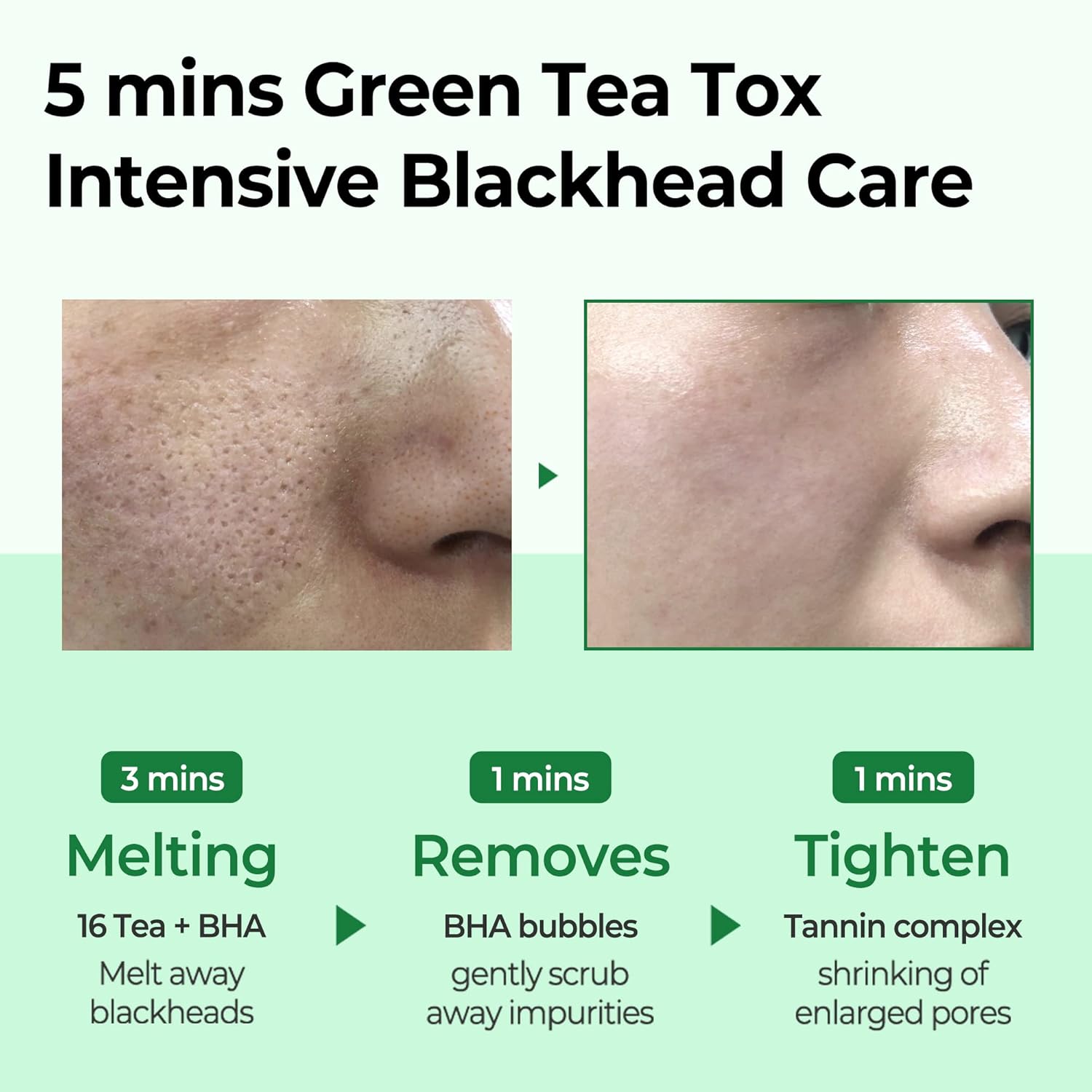 Some By Mi Bye Bye Blackhead 30 Days Miracle Green Tea Tox Bubble Cleanser