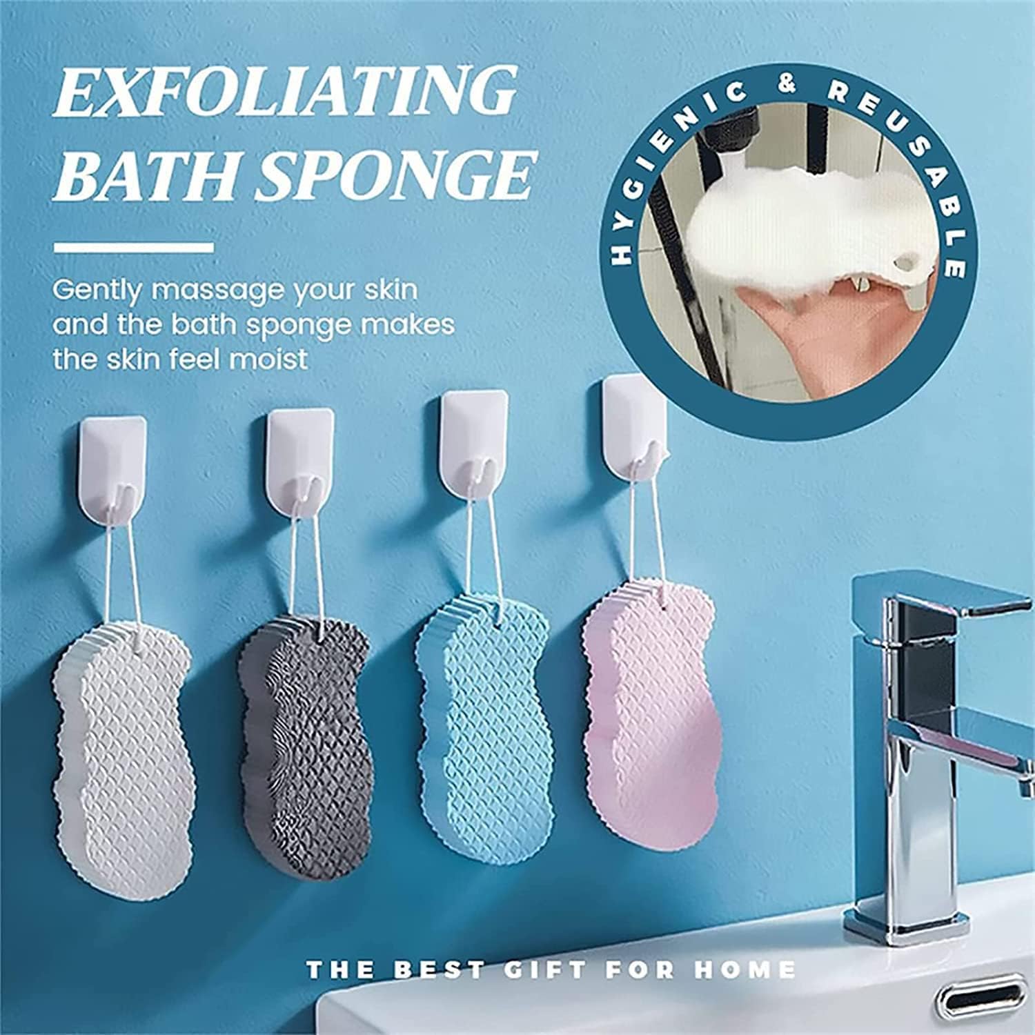 Super Soft Exfoliating Bath Sponge