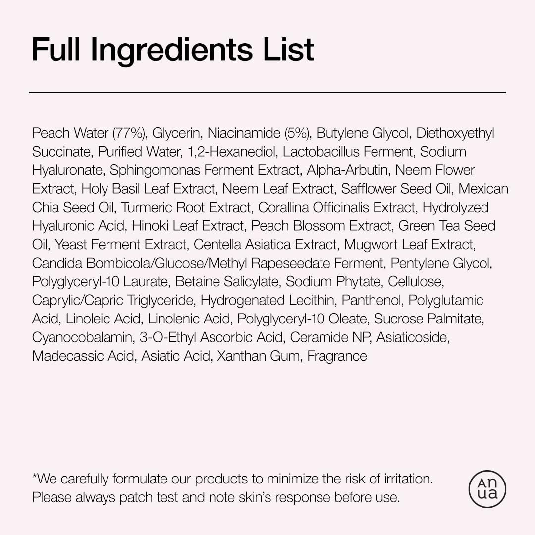 ANUA Peach 70% Niacinamide Serum