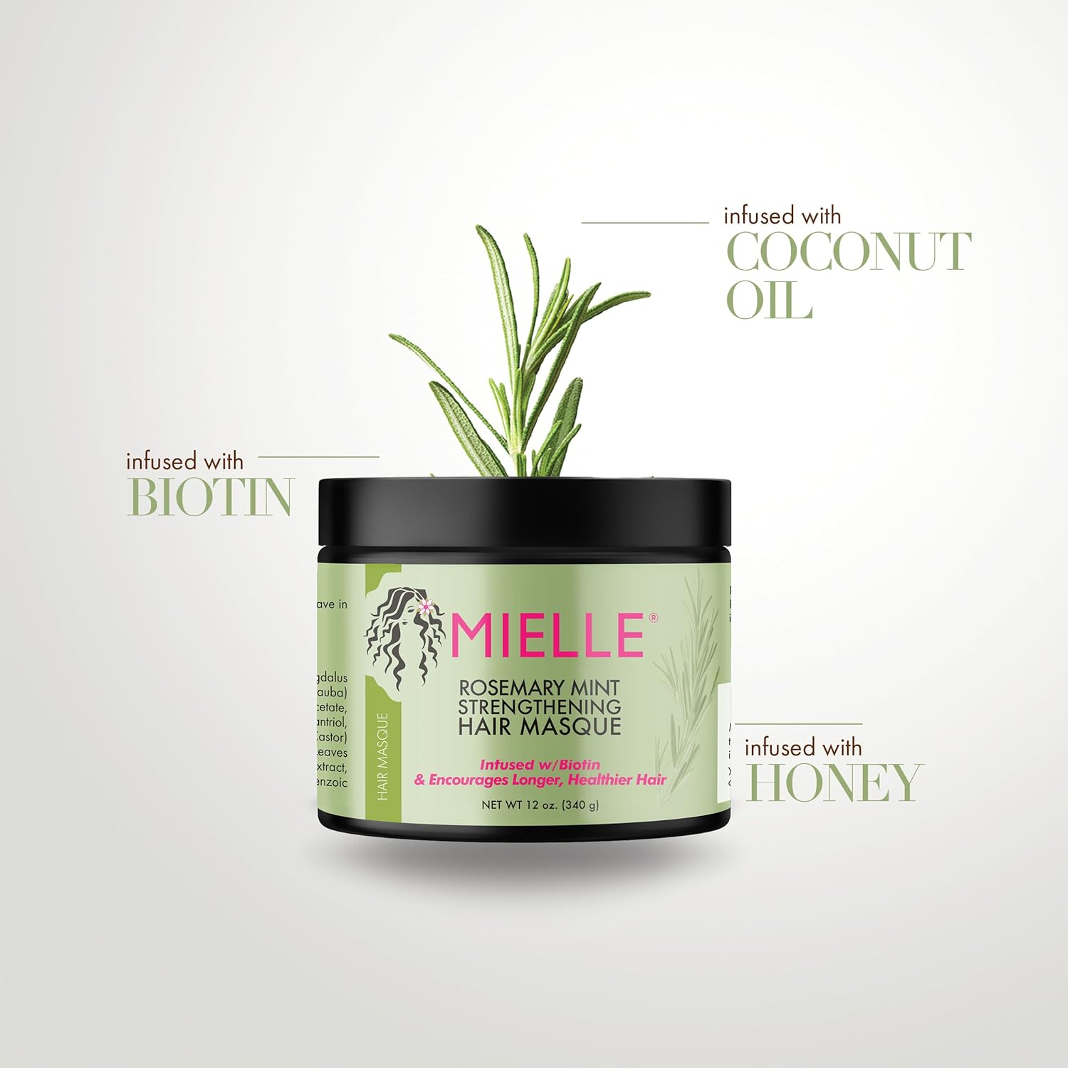 MIELLE Organics Mielle Rosemary Mint Strengthening Hair Masque