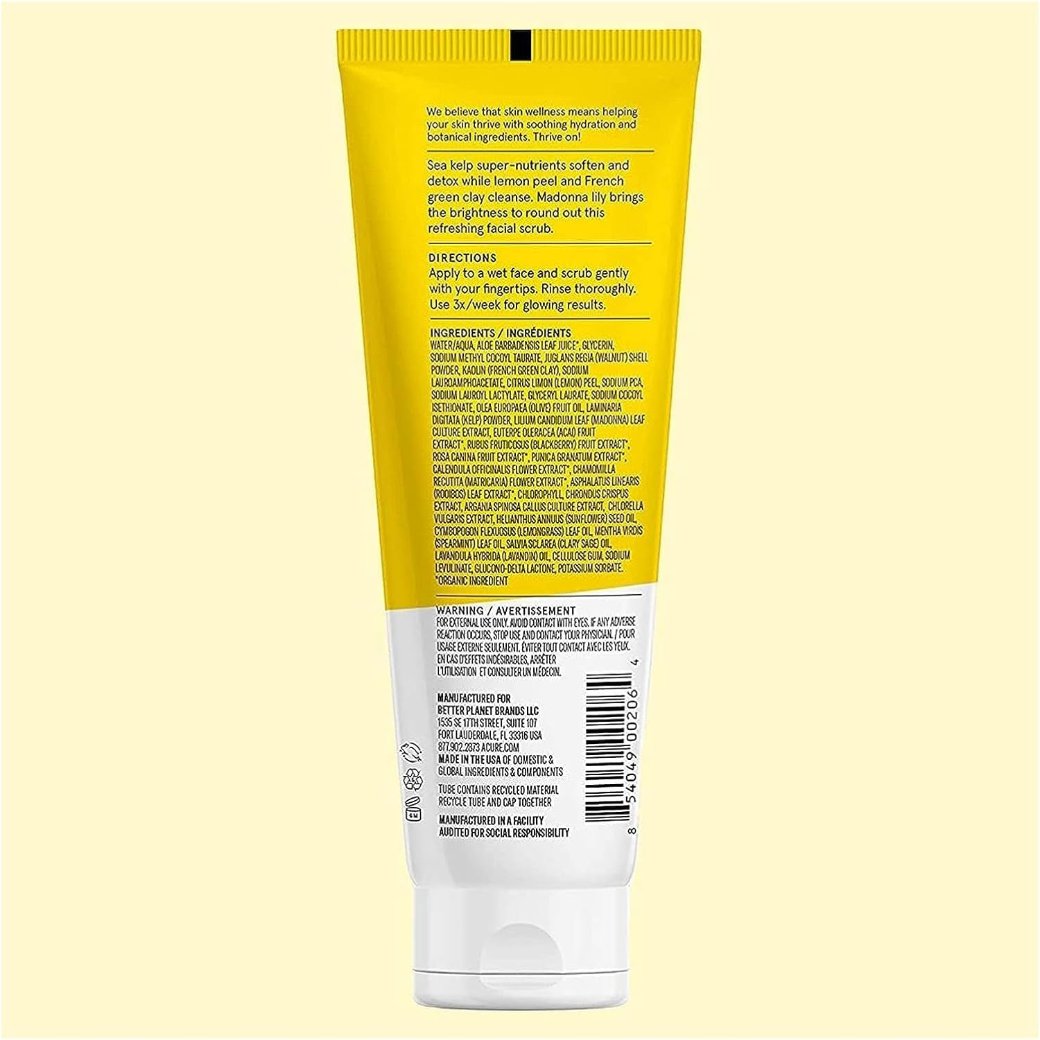 ACURE Brightening Facial Scrub