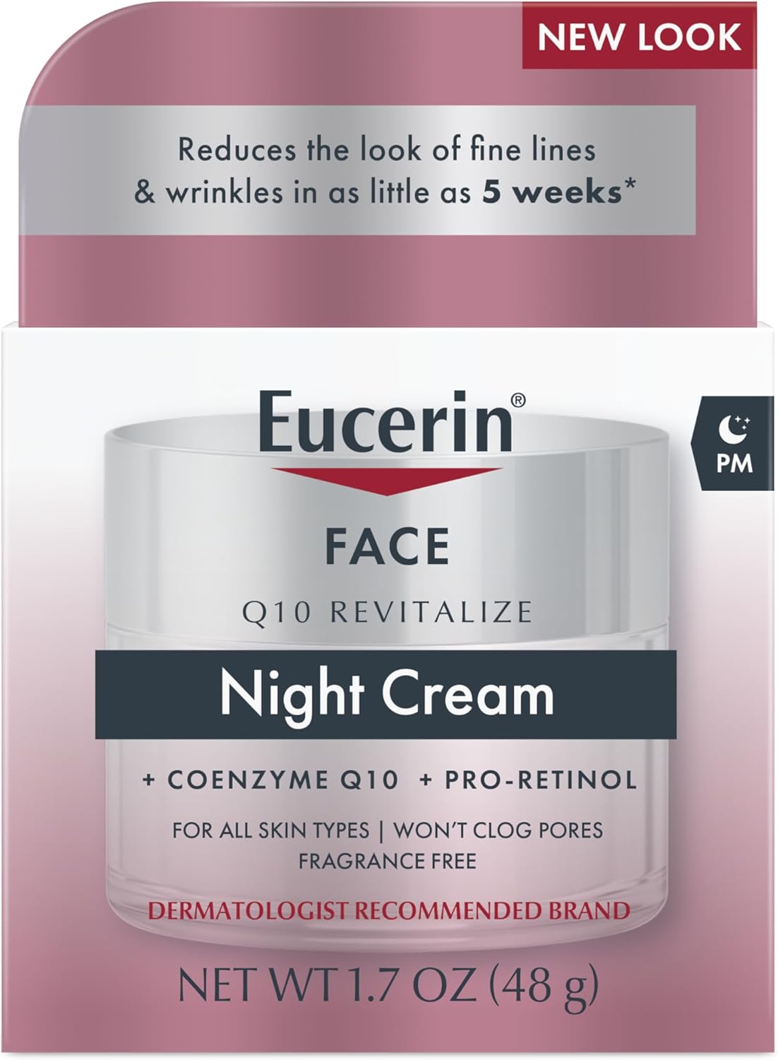 كريم الليل المضاد للتجاعيد EUCERIN Q10 + برو-ريتينول