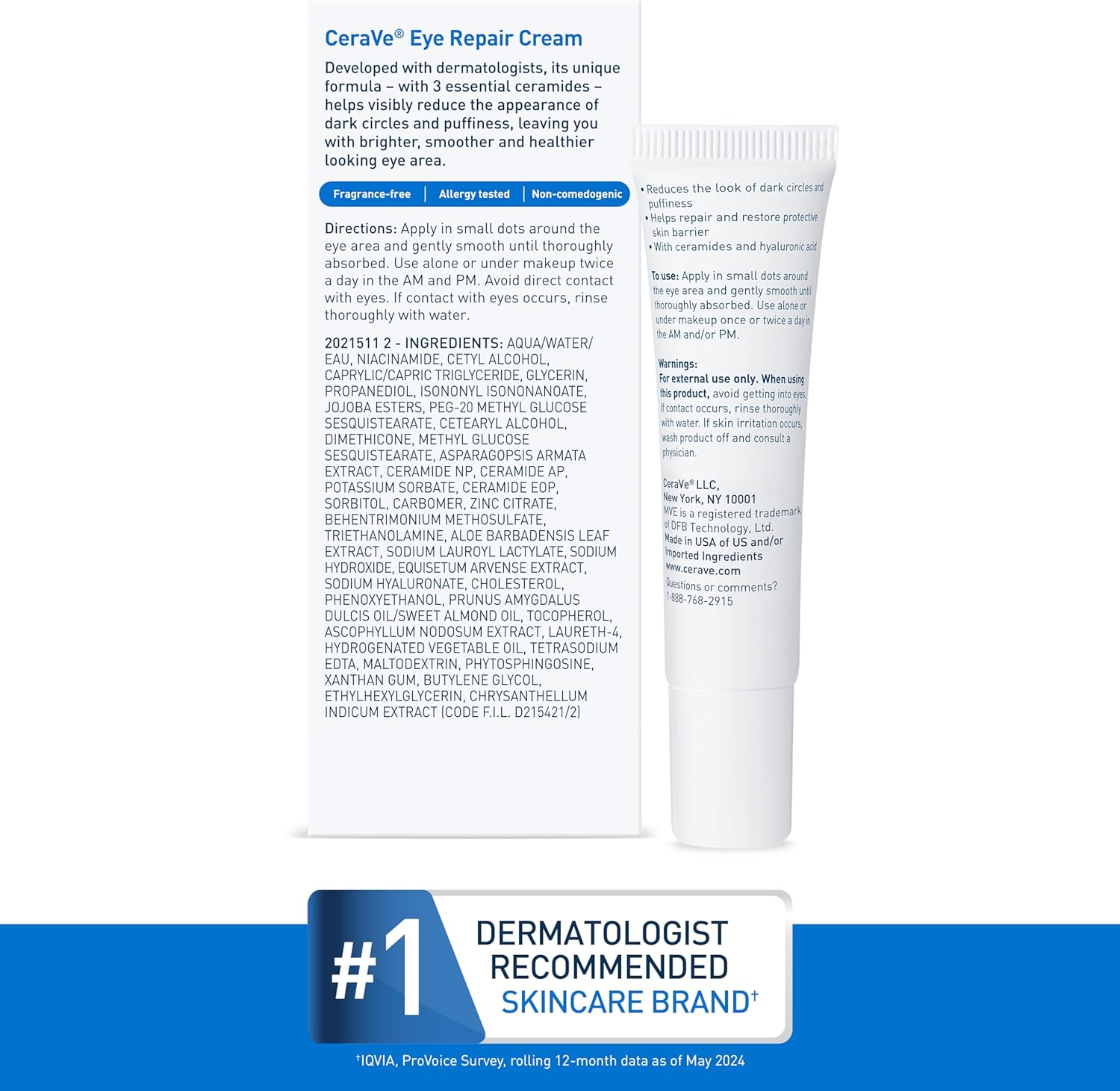 CERAVE Eye Repair Cream