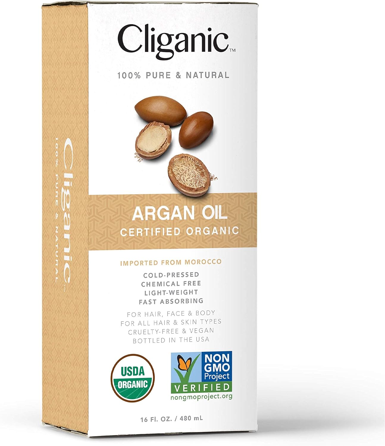 CLIGANIC Organic Argan Oil