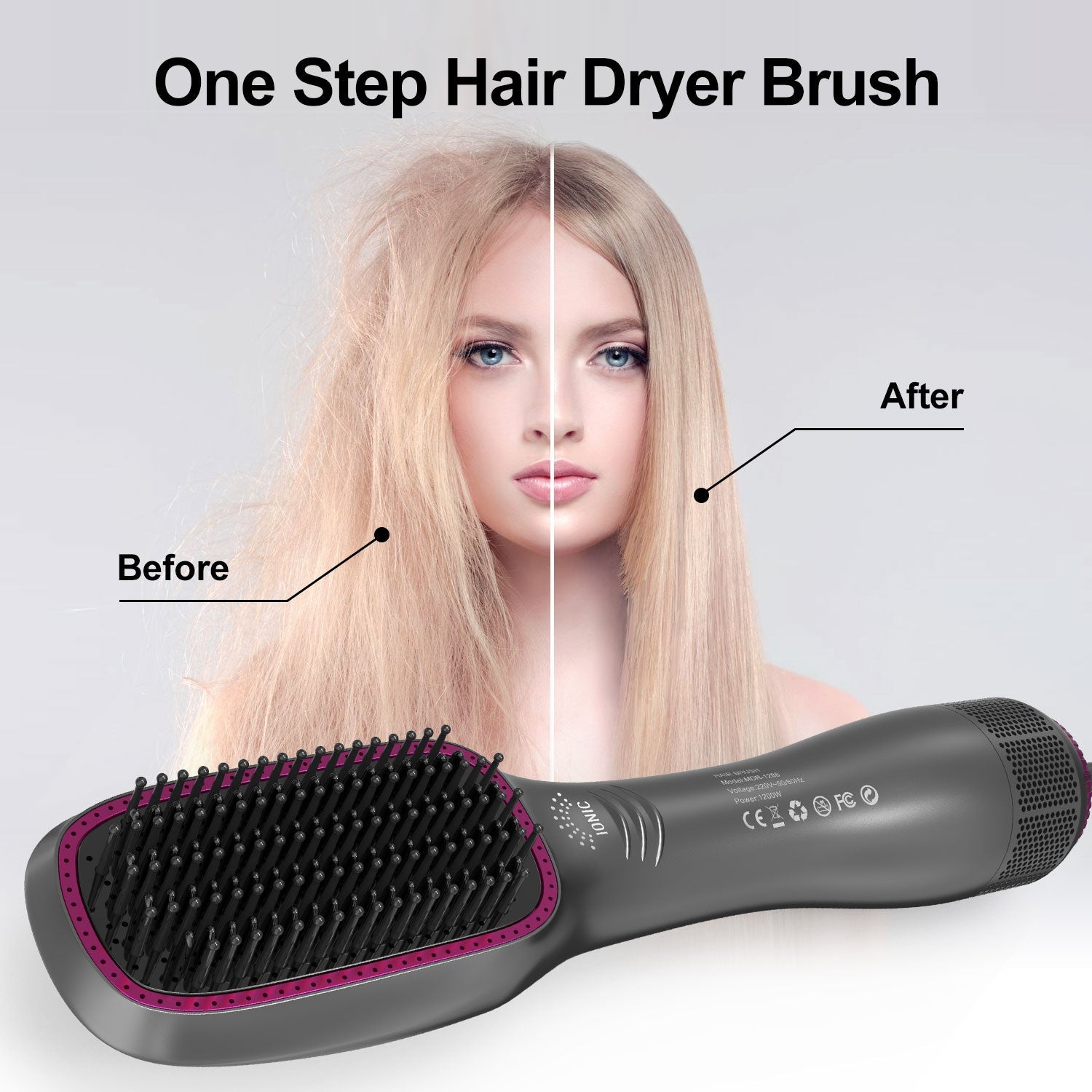 2in1 Hair Dryer and hair straightener