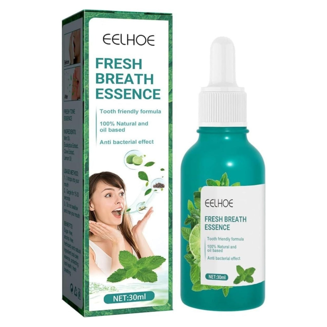 Fresh Breath Essence With Mint Oil Breath Freshener