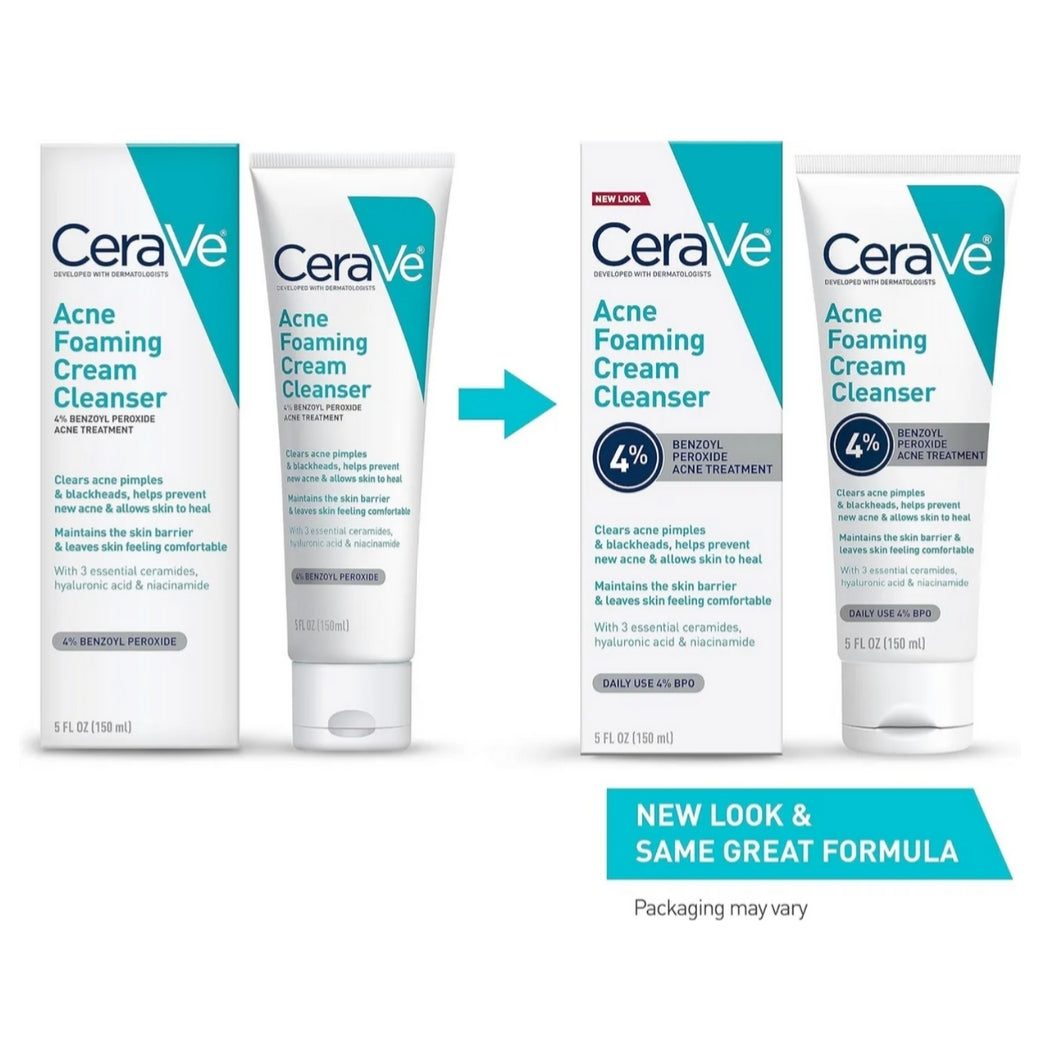 CERAVE Acne Foaming Cream Cleanser