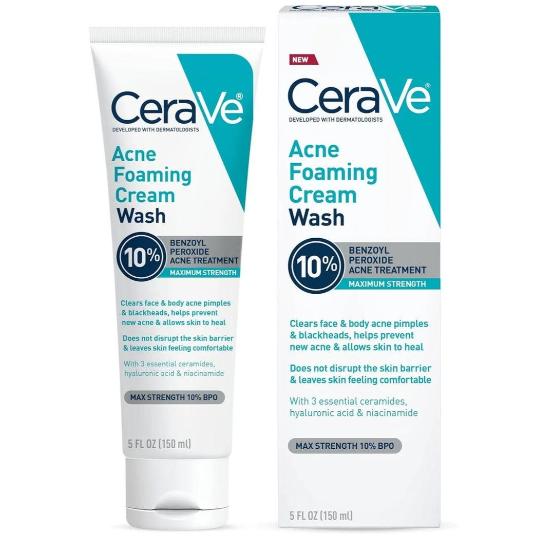 CERAVE Acne Foaming Cream Wash