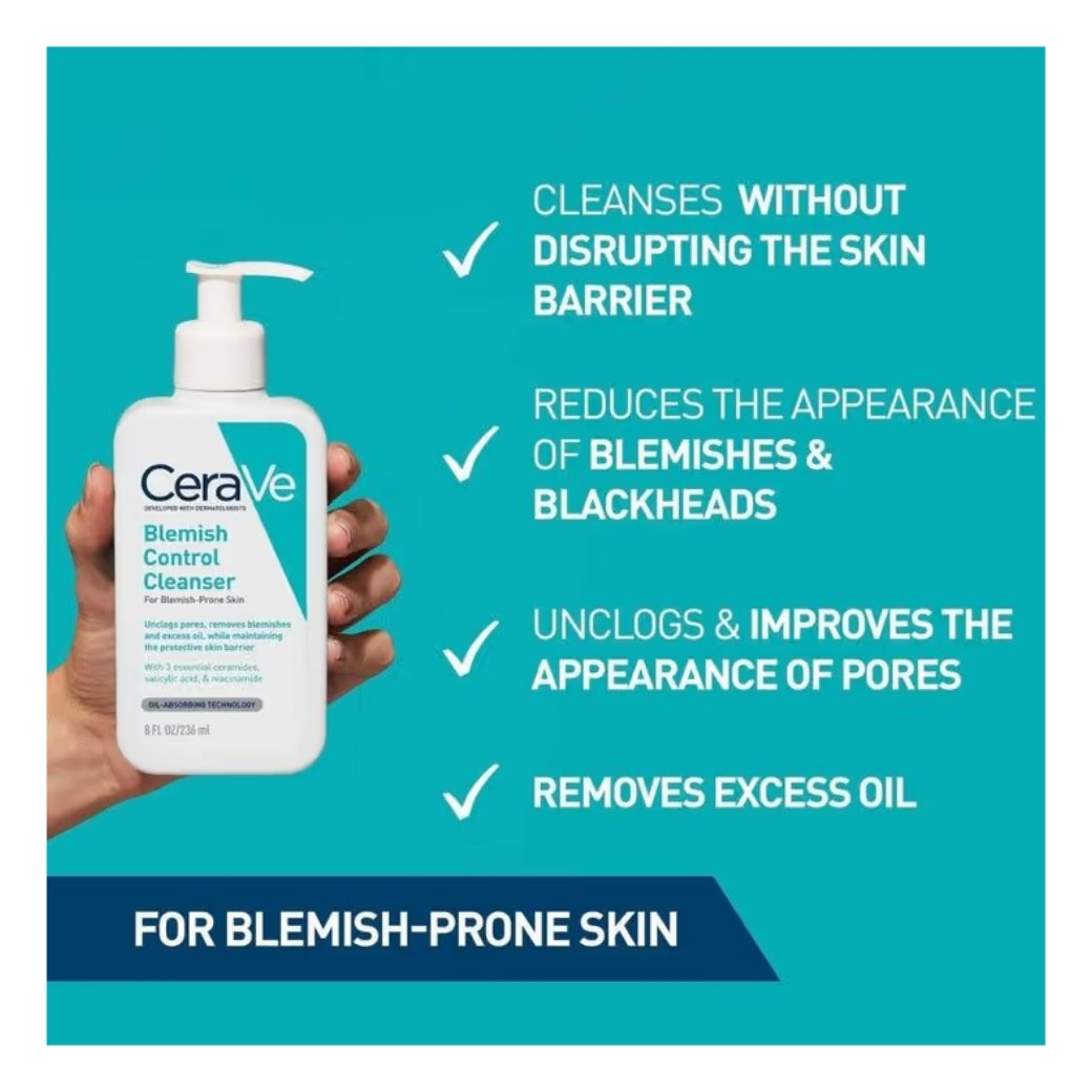 CERAVE Blemish Control Face Cleanser