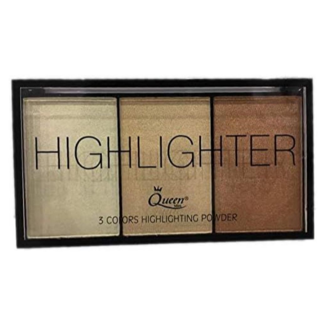 MINI QUEEN 3 COLORS HIGHLIGHTER PALETTES